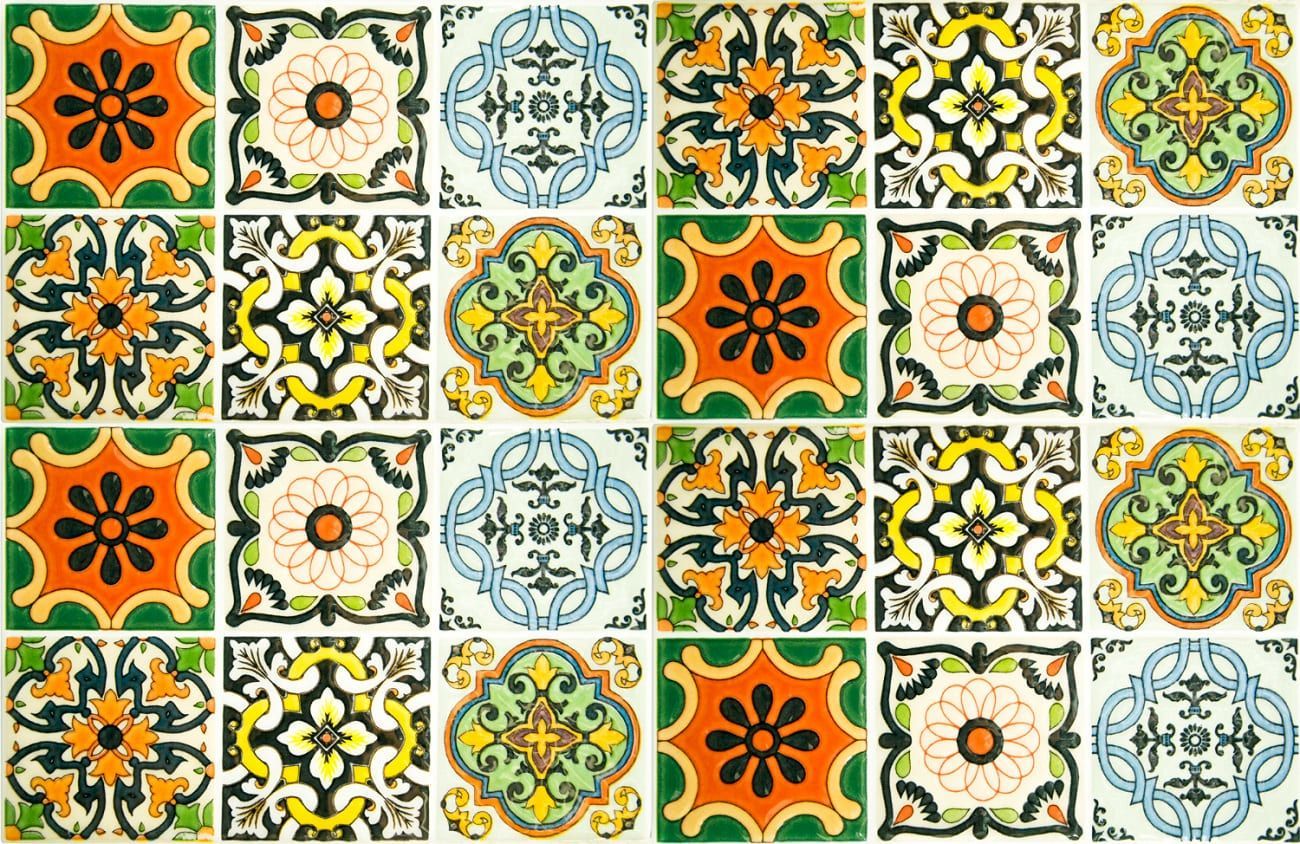 Mexican tiles types