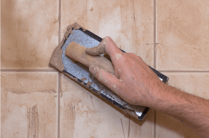 clean grout
