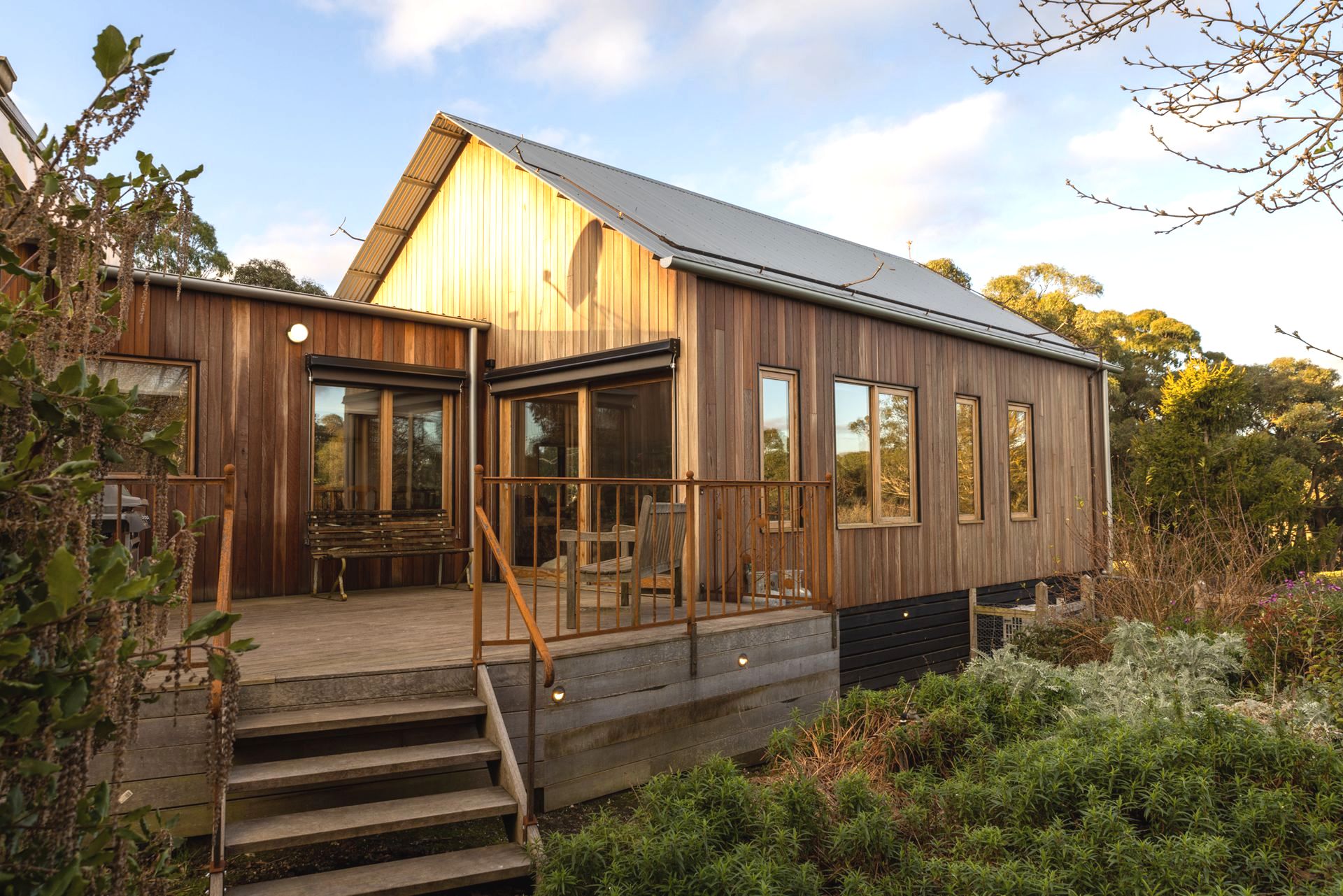Timber clad extension