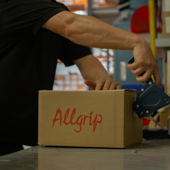 Warehouse Worker Packing Orders