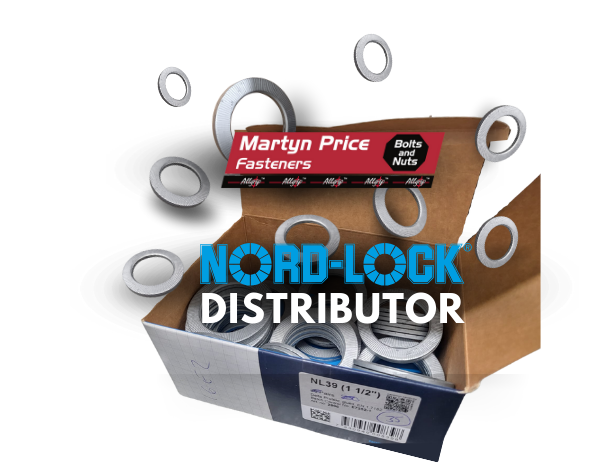 A box of nord-lock washers from Martyn Price