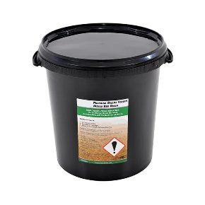 photo of a pourable resin in a bucket