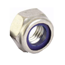photo of fine pitch nyloc nuts