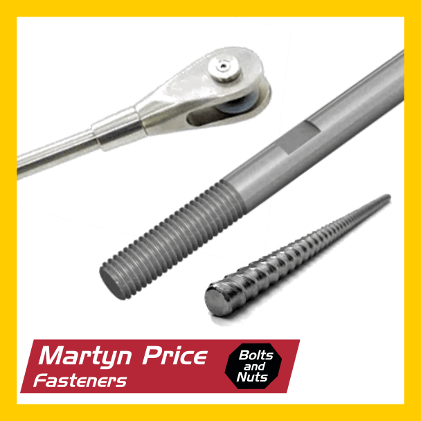 A picture of bolts and nuts from martyn price
