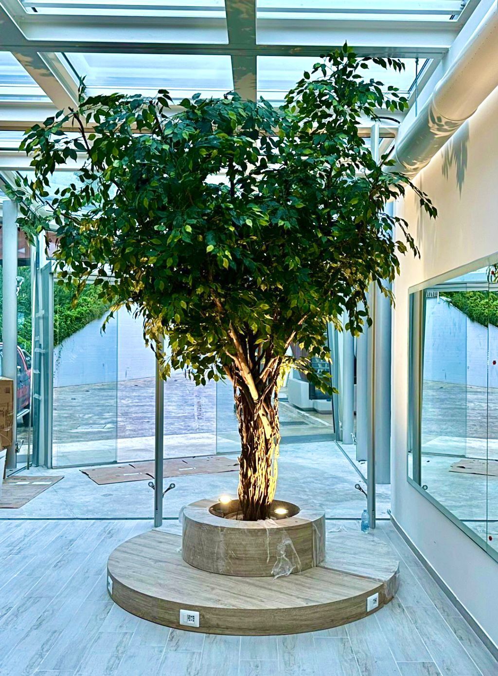 Albero artificiale per interno