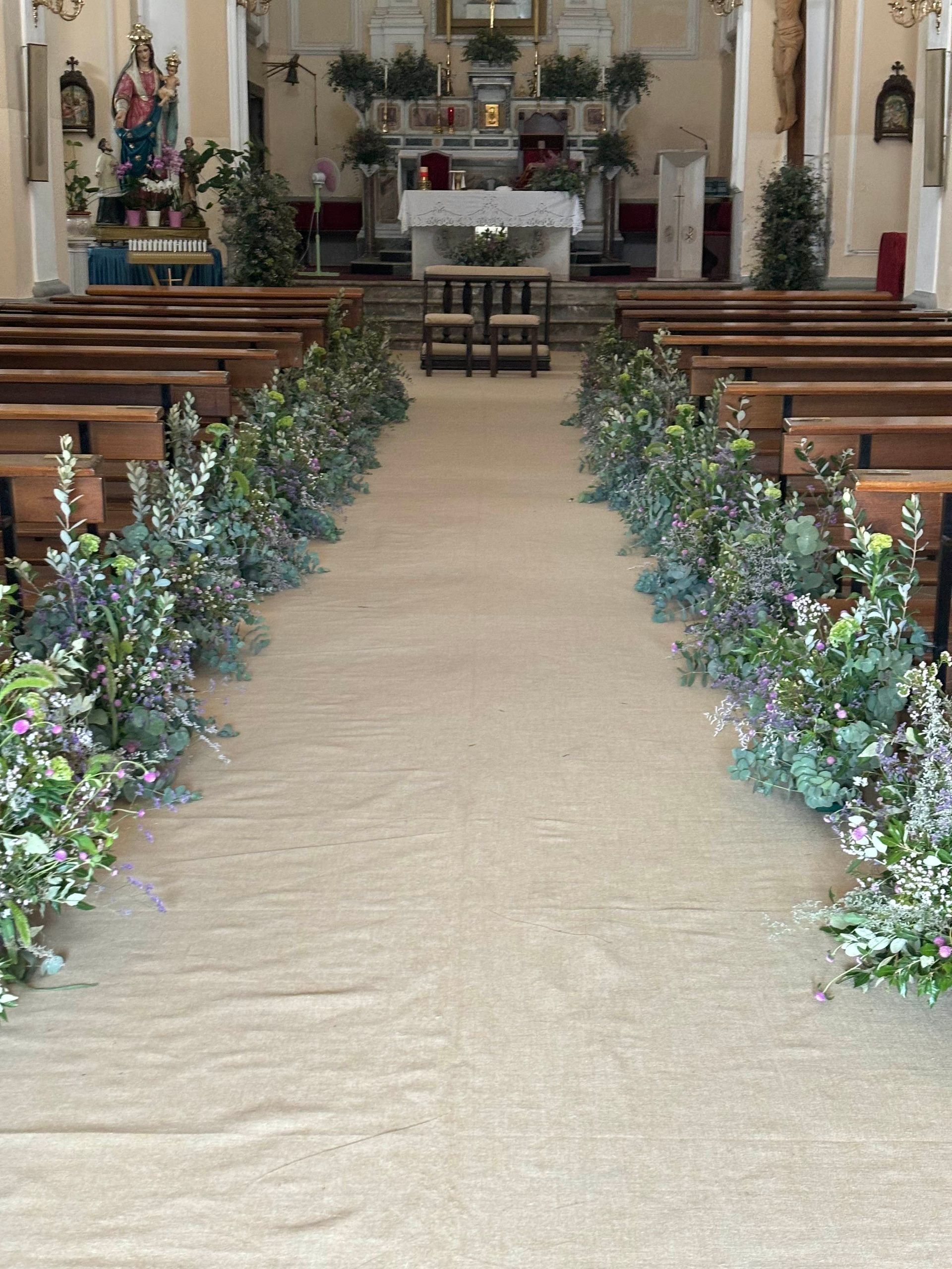 Addobbi floreali per matrimoni
