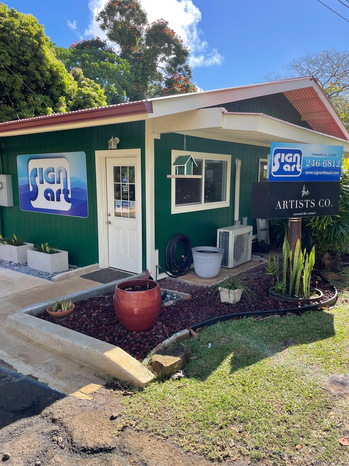 Sign Art Building — Lihue, HI — Sign Art