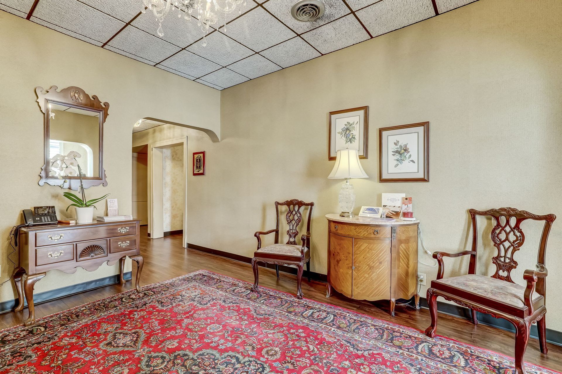 Interior photo of Nuagle Funeral Home and Cremation Services