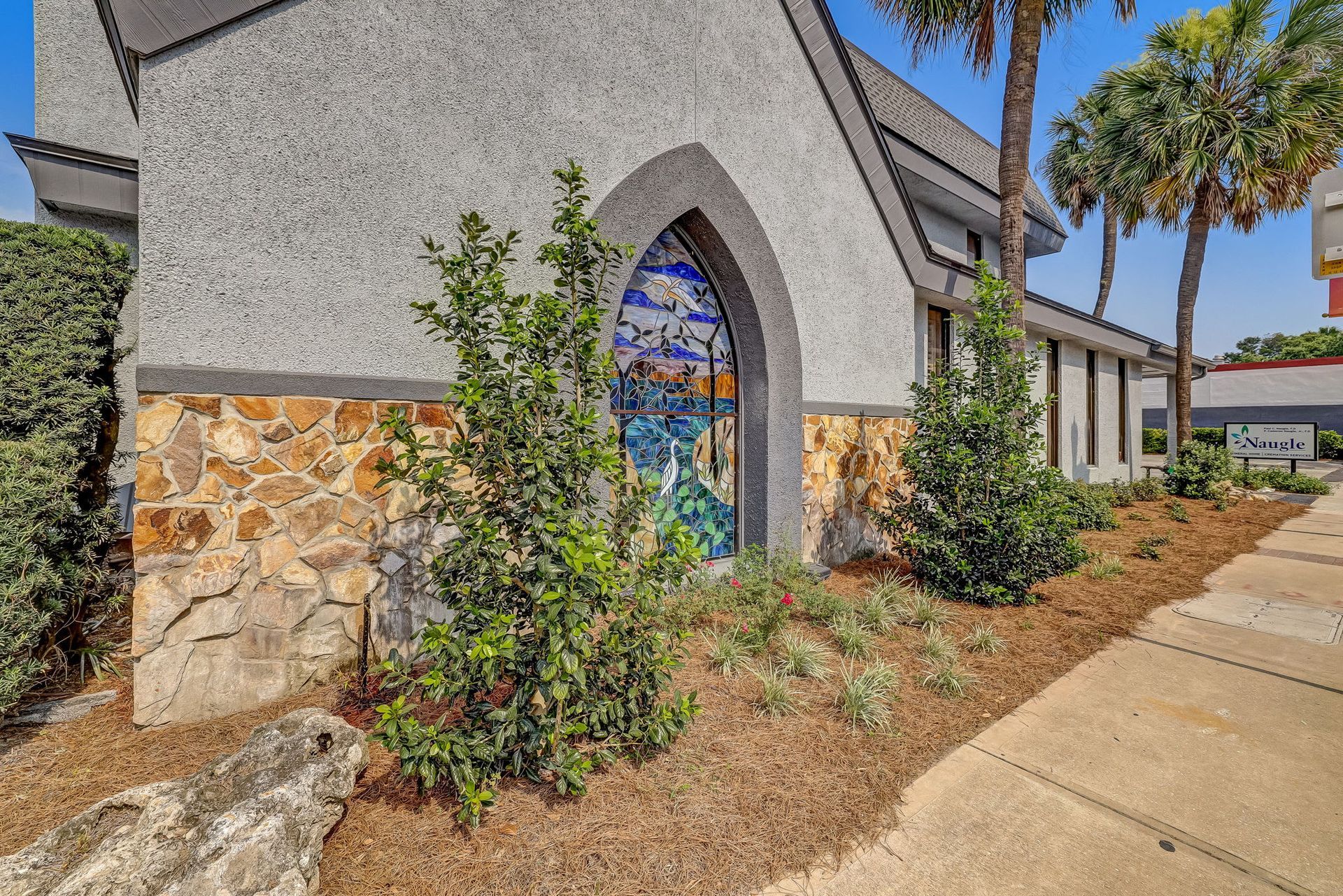 Exterior photo of Naugle Funeral Home and Cremation Services