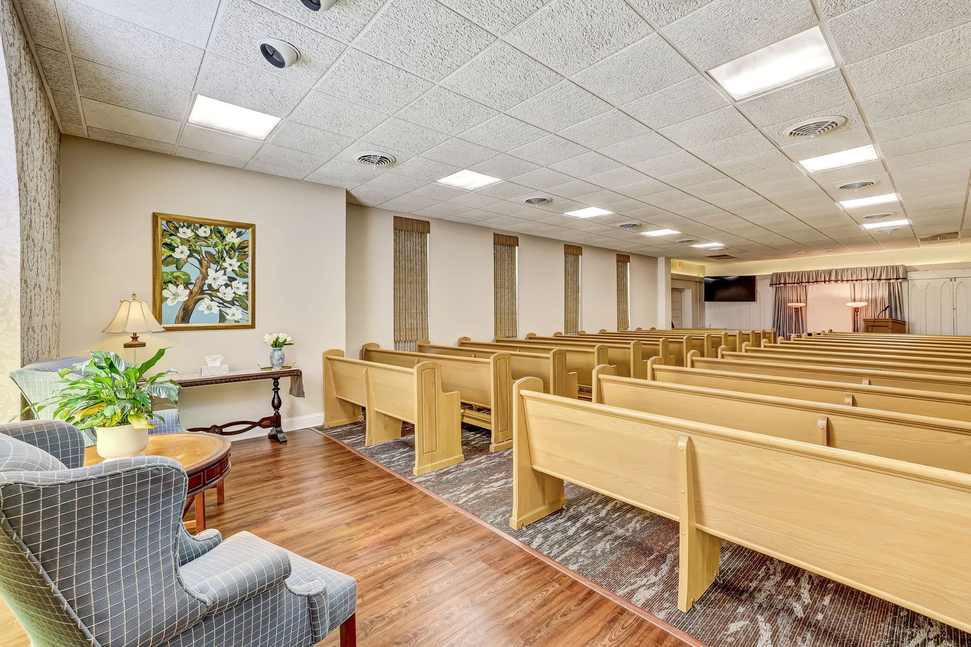 Interior photo of Nuagle Funeral Home and Cremation Services