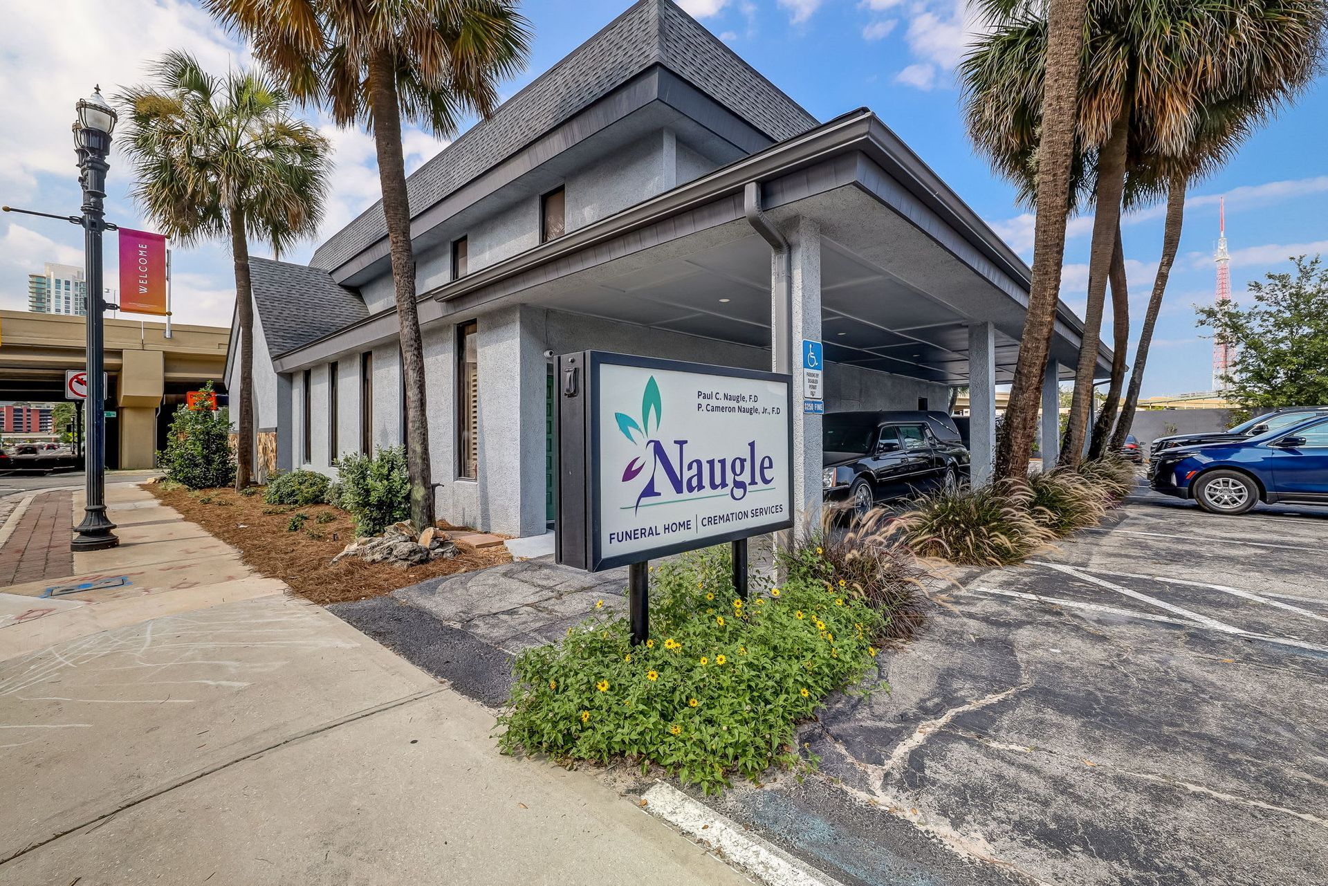 Exterior photo of Naugle Funeral Home and Cremation Services