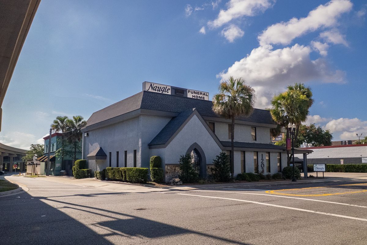 Exterior photo of Naugle Funeral Home and Cremation Services