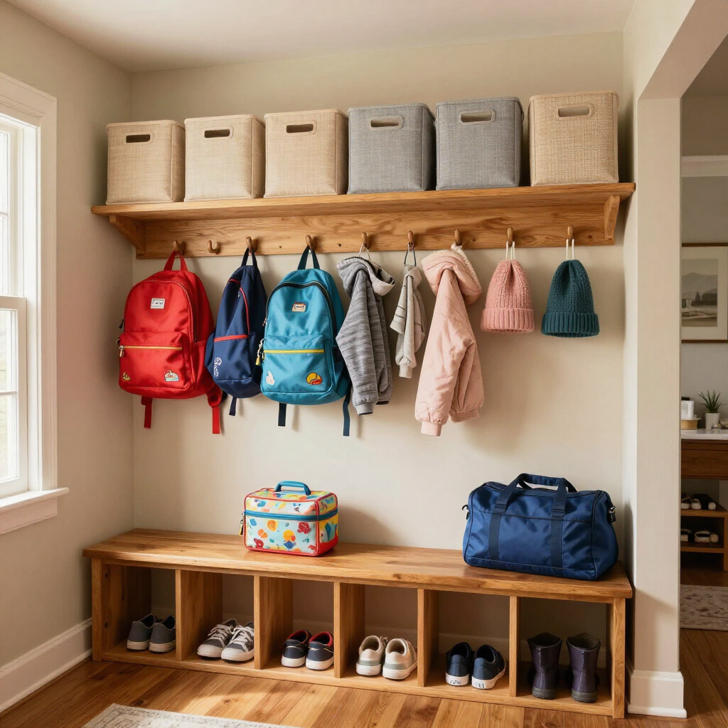 Small space entryway solution
