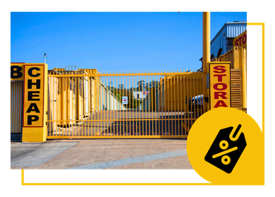 affordable storage Burleigh