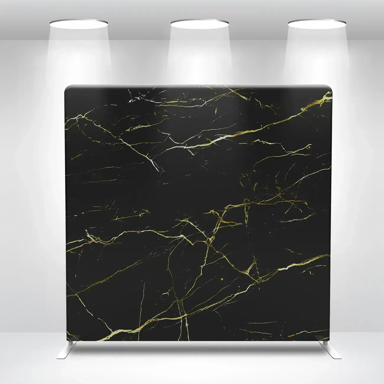 Black Gold Photo Booth Backdrop