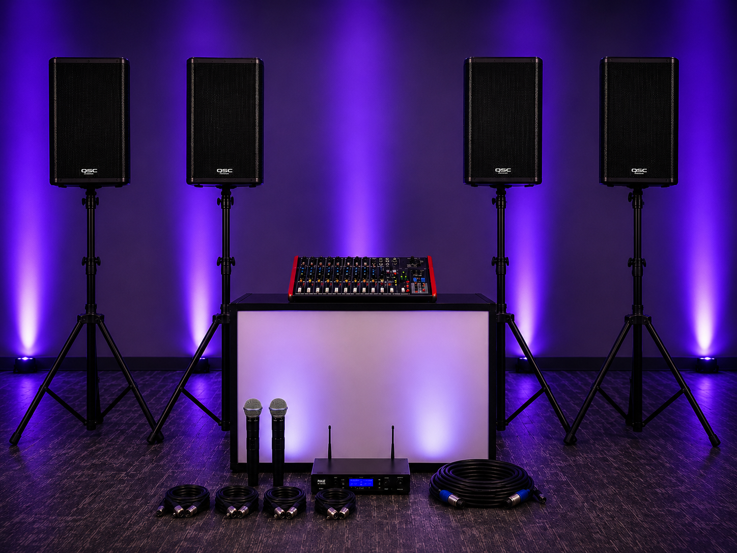 QSC Speaker rental