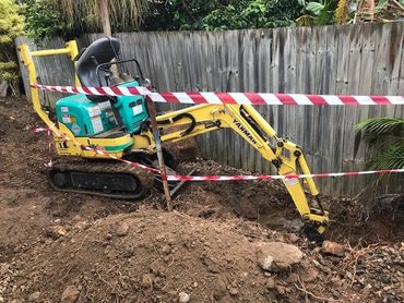 excavator for digging