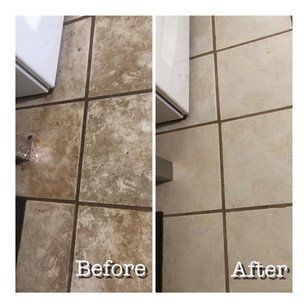 Before & After Tiles Cleaning — Pittsburgh, PA — The Nature Maid