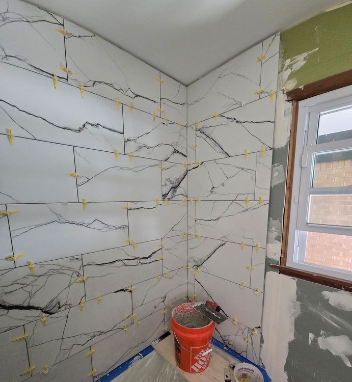 Shower Tile Install