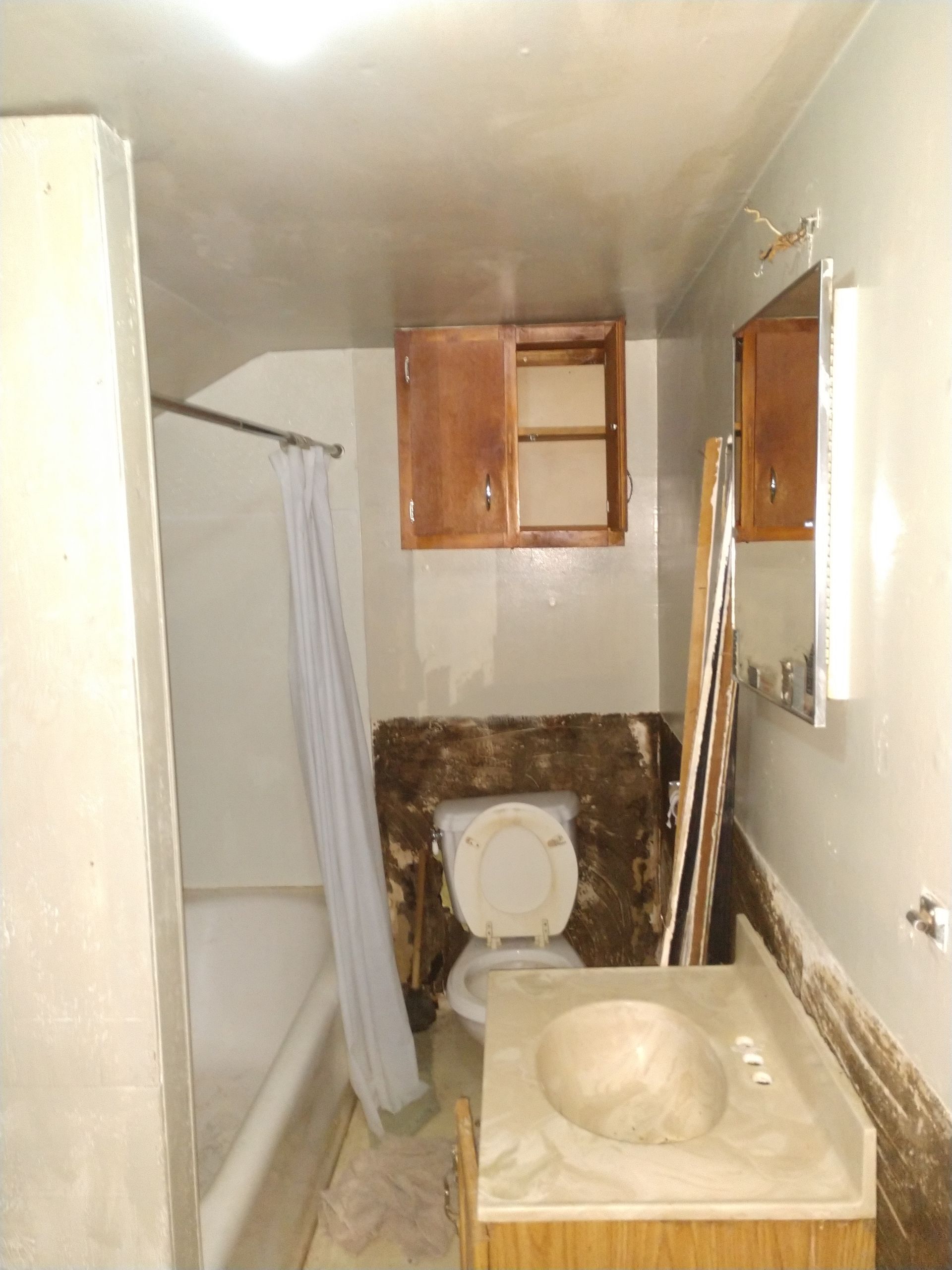 Bathroom in need of remodel