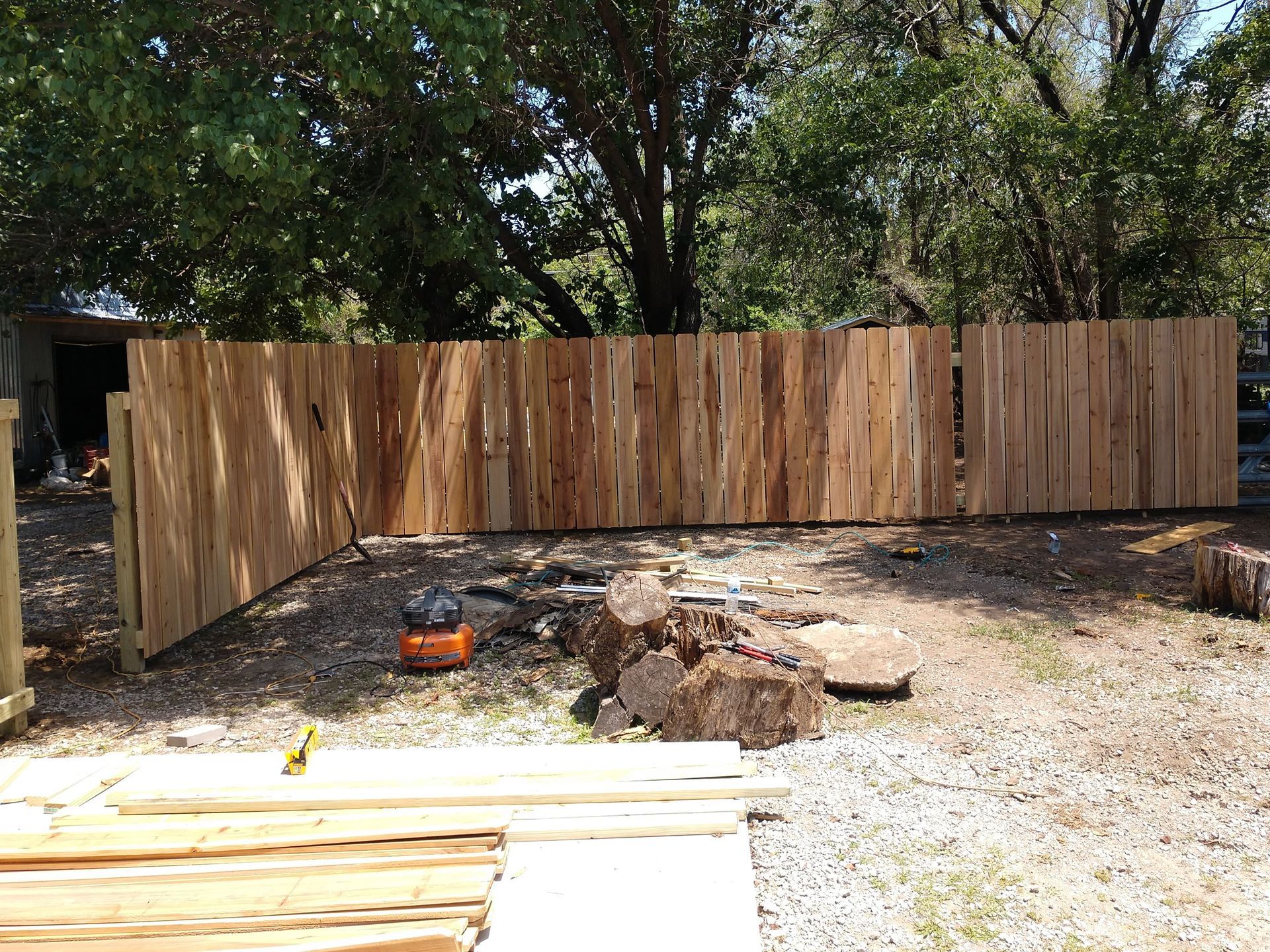 Exterior Fence Installation