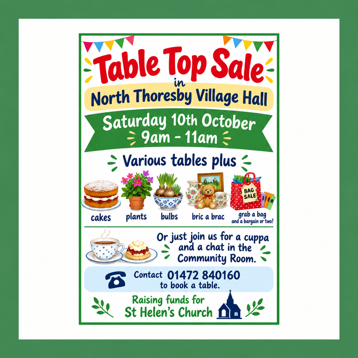 Table Top Sale