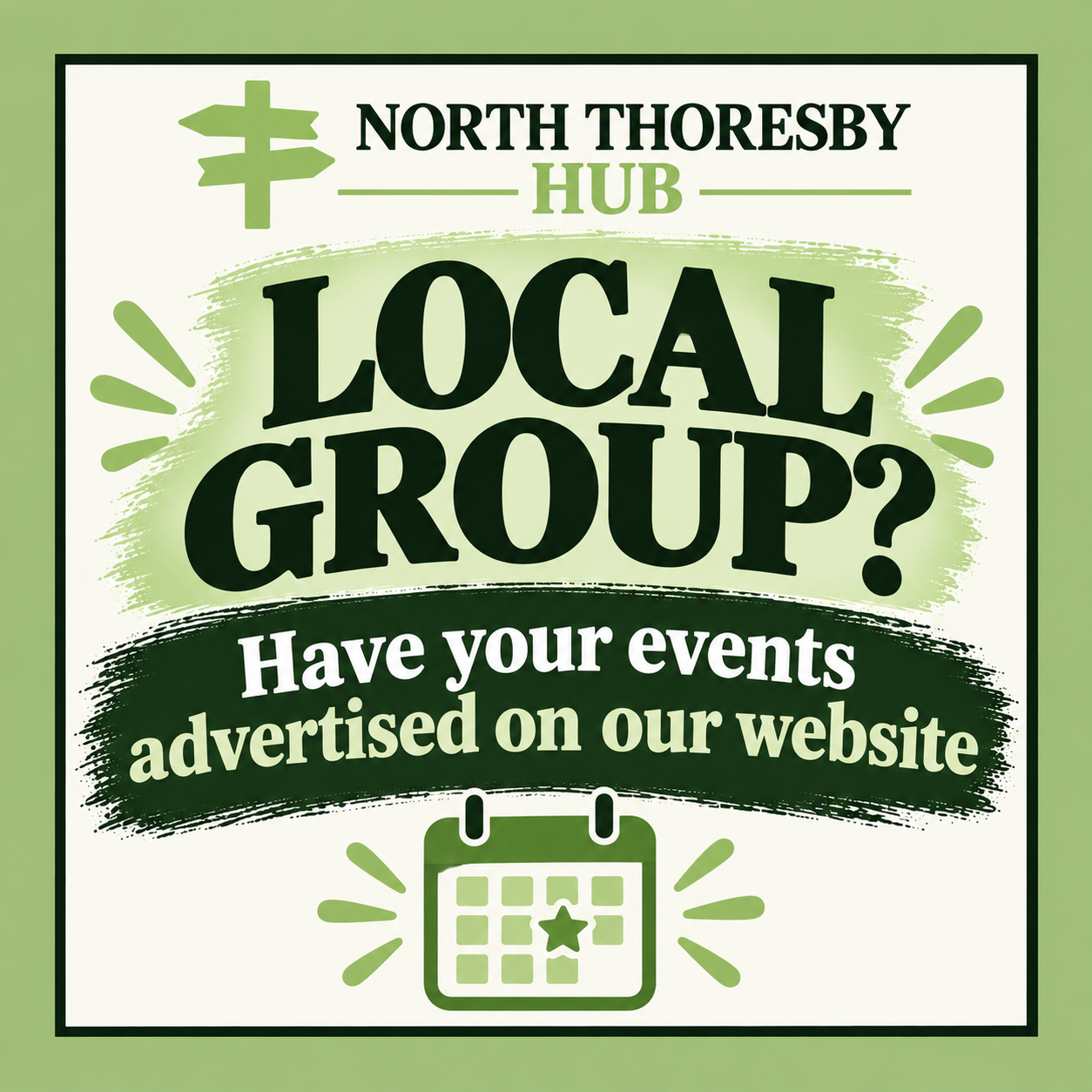 Promote your events here