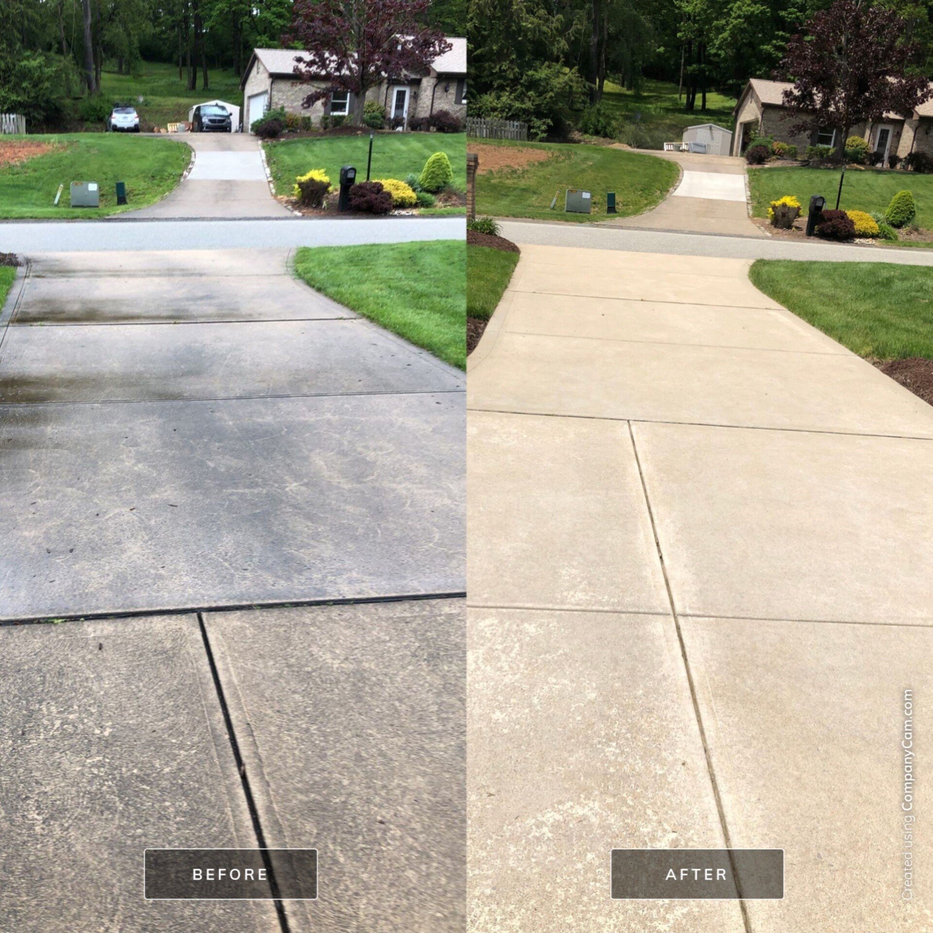 Nutter’s Superior Pressure Washing Concrete Cleaning Greensburg