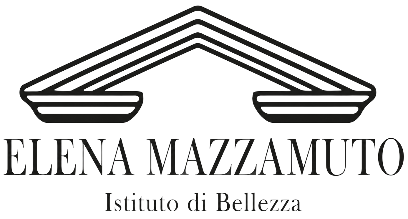 Logo for Elena Mazzamuto Istituto di Bellezza in black and white