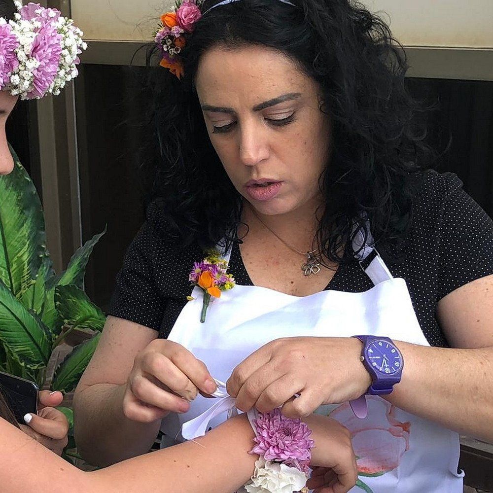 עמדת שזירה בבת מצווה