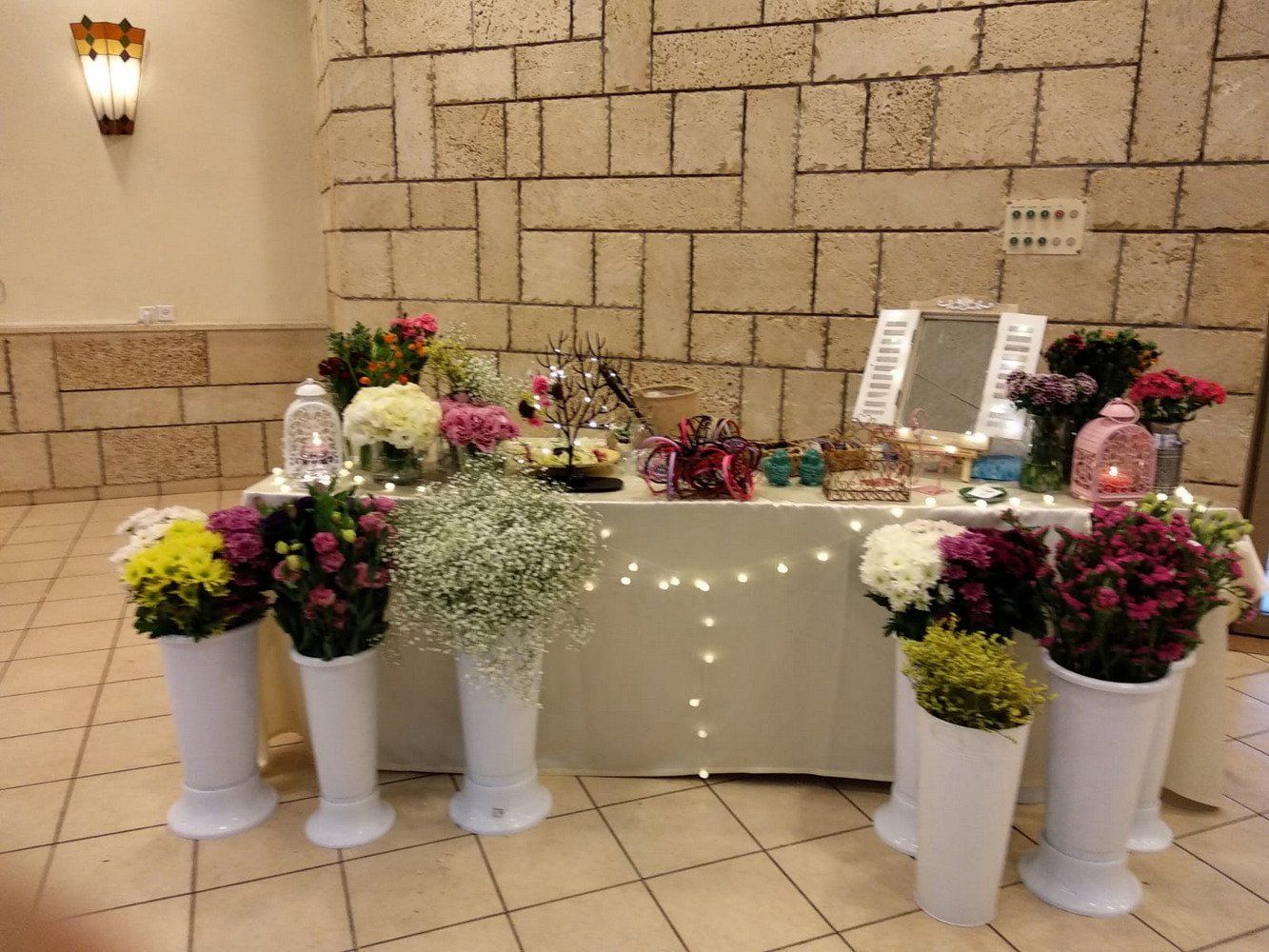 עמדת שזירה בבת מצווה