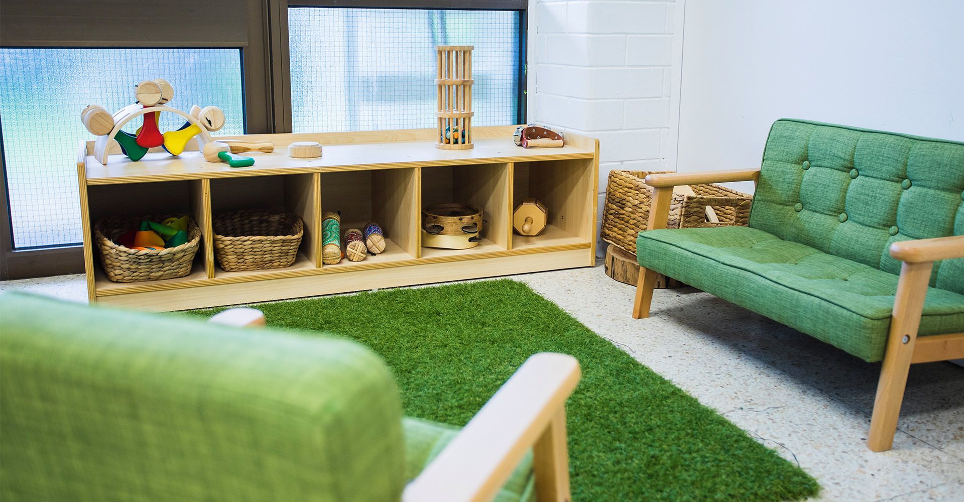 Child-led learning at Cubbyhouse Montessori in The Gap childcare centre