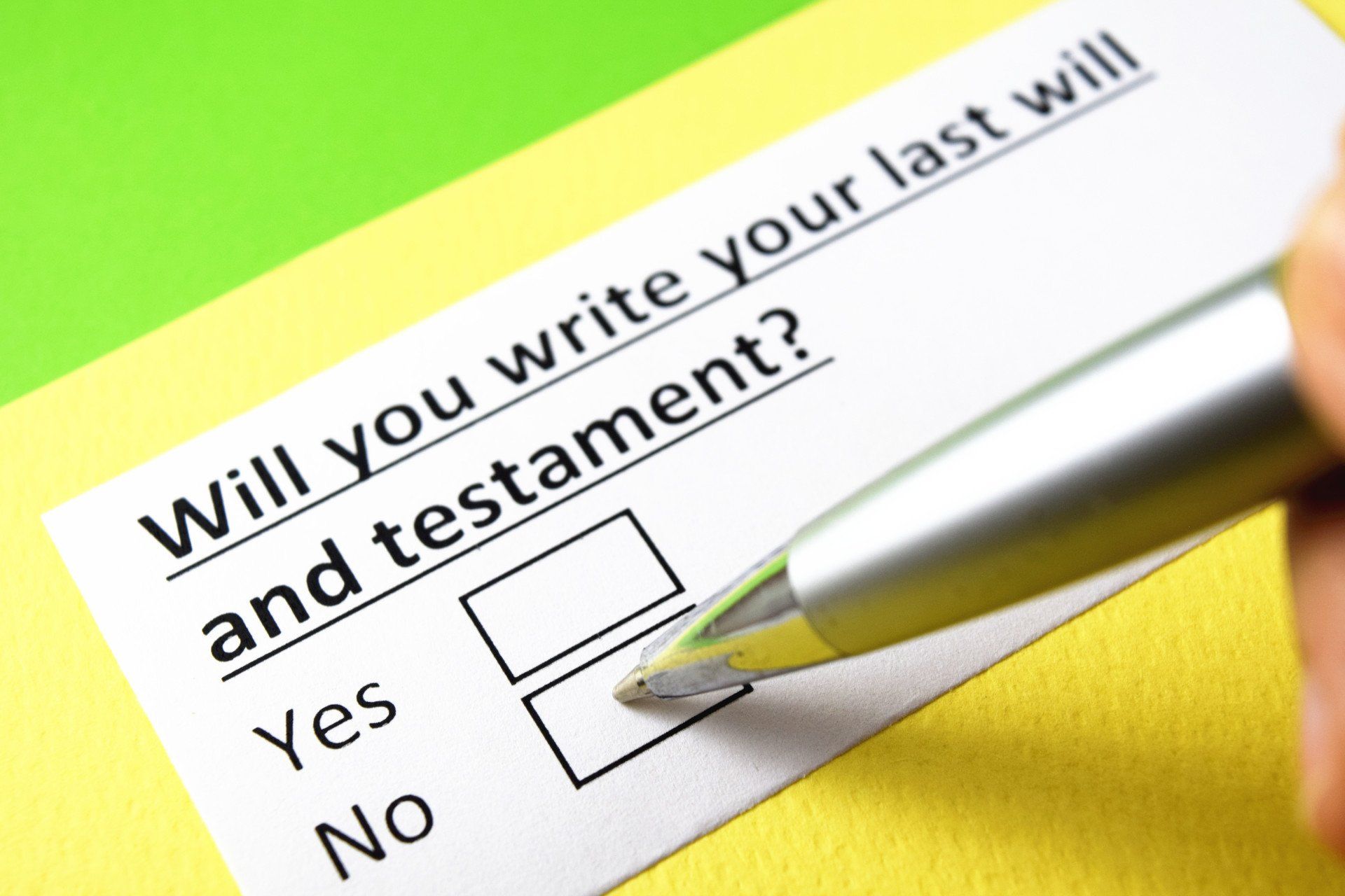 Will & testament Sidcup
