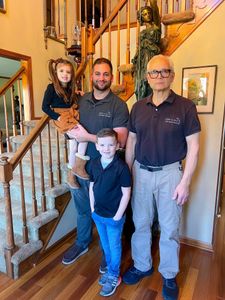 John A Gil Repairing Clock — Clock Repair and Restoration in Lansdale, PA