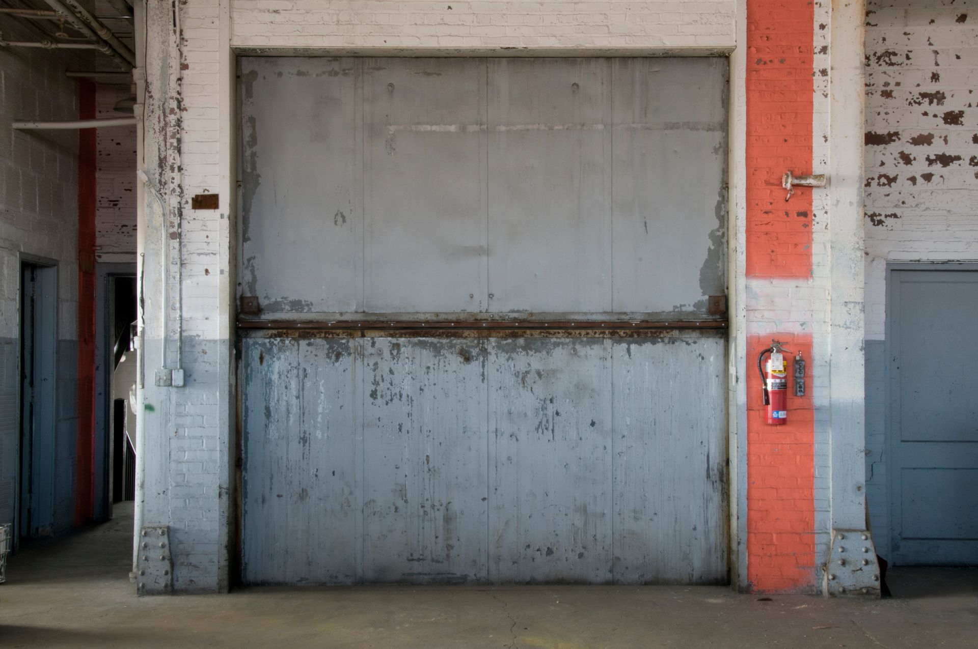 Material Lift inside of Manufacturing Facility located in Beaumont Tx.