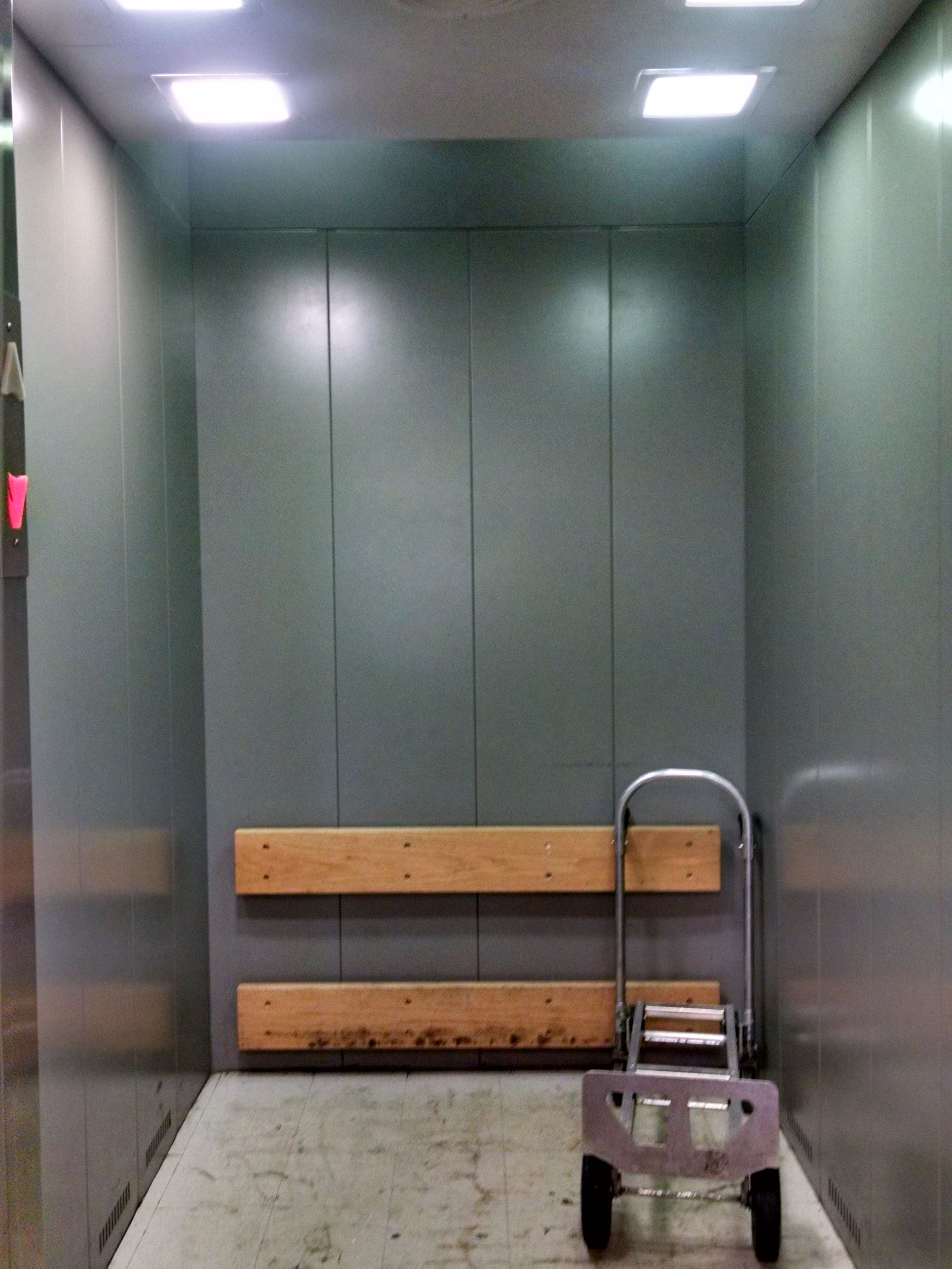 elevator cab installation 