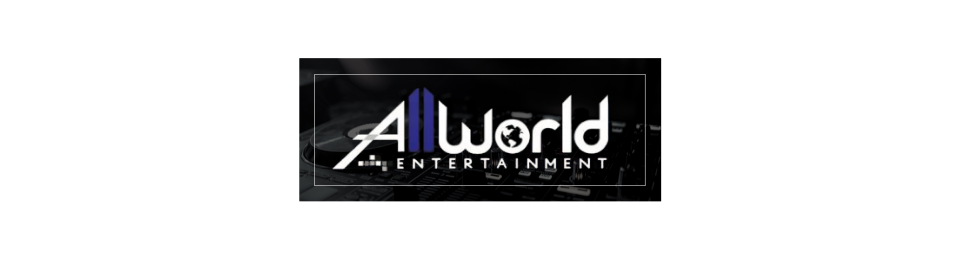 All World Entertainment logo in white text on a black background
