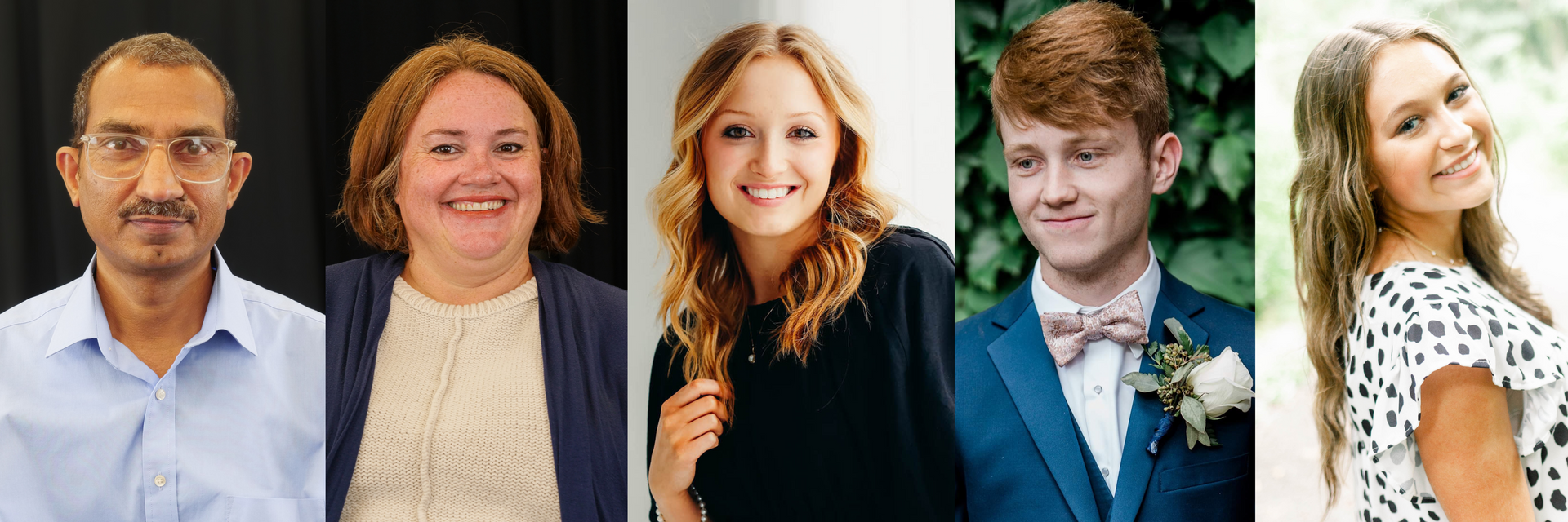 Dr. Sunil Karna, Dr. Jayme Kilburn, Hannah Baker, Ethan Heck, Laurel Nolan.