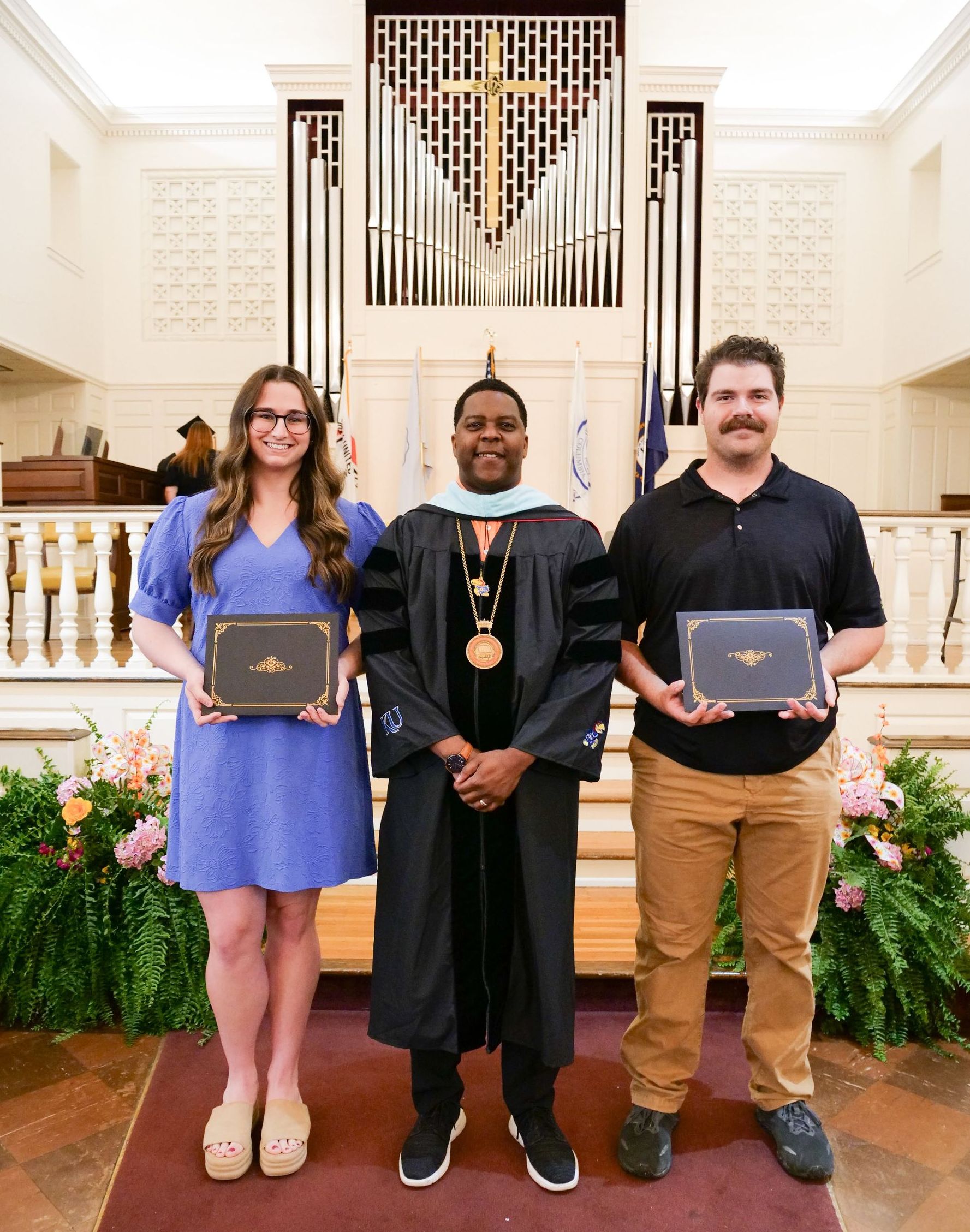 McKenzie Himes, Dr. DJ Washington, and Nathan McCabe.