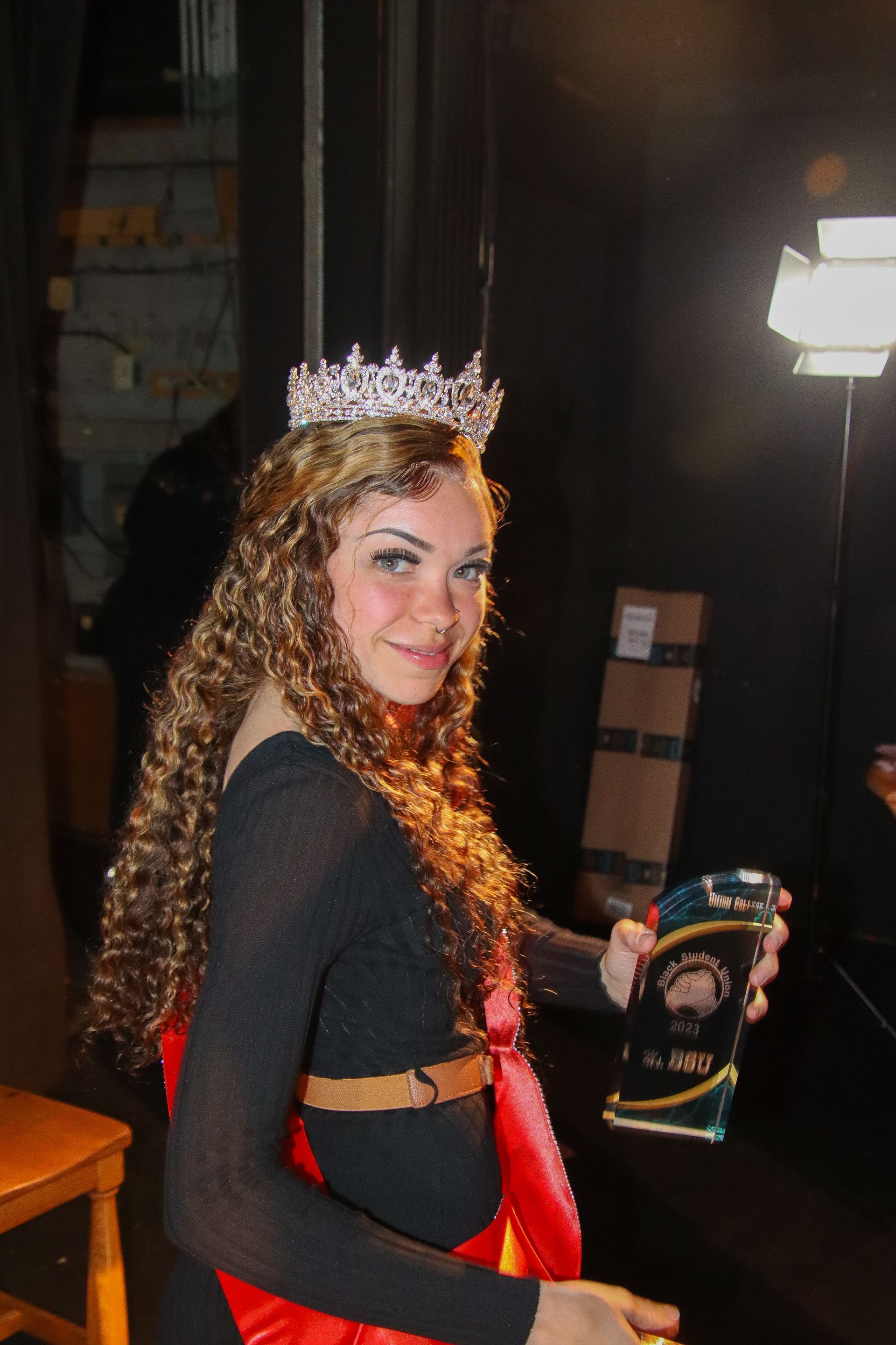 Miss BSU Teychiana Dornan.