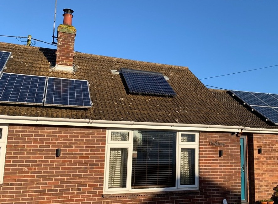 After Soft Roof Cleaning