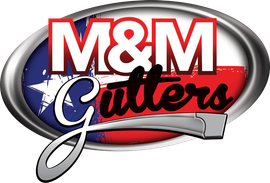 M&M gutters logo