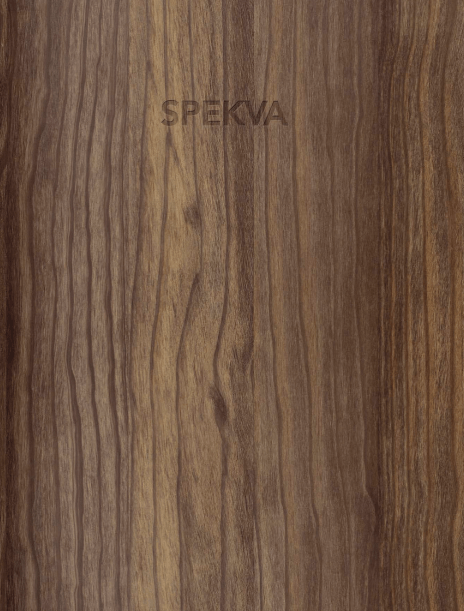 Dark wood grain background with 