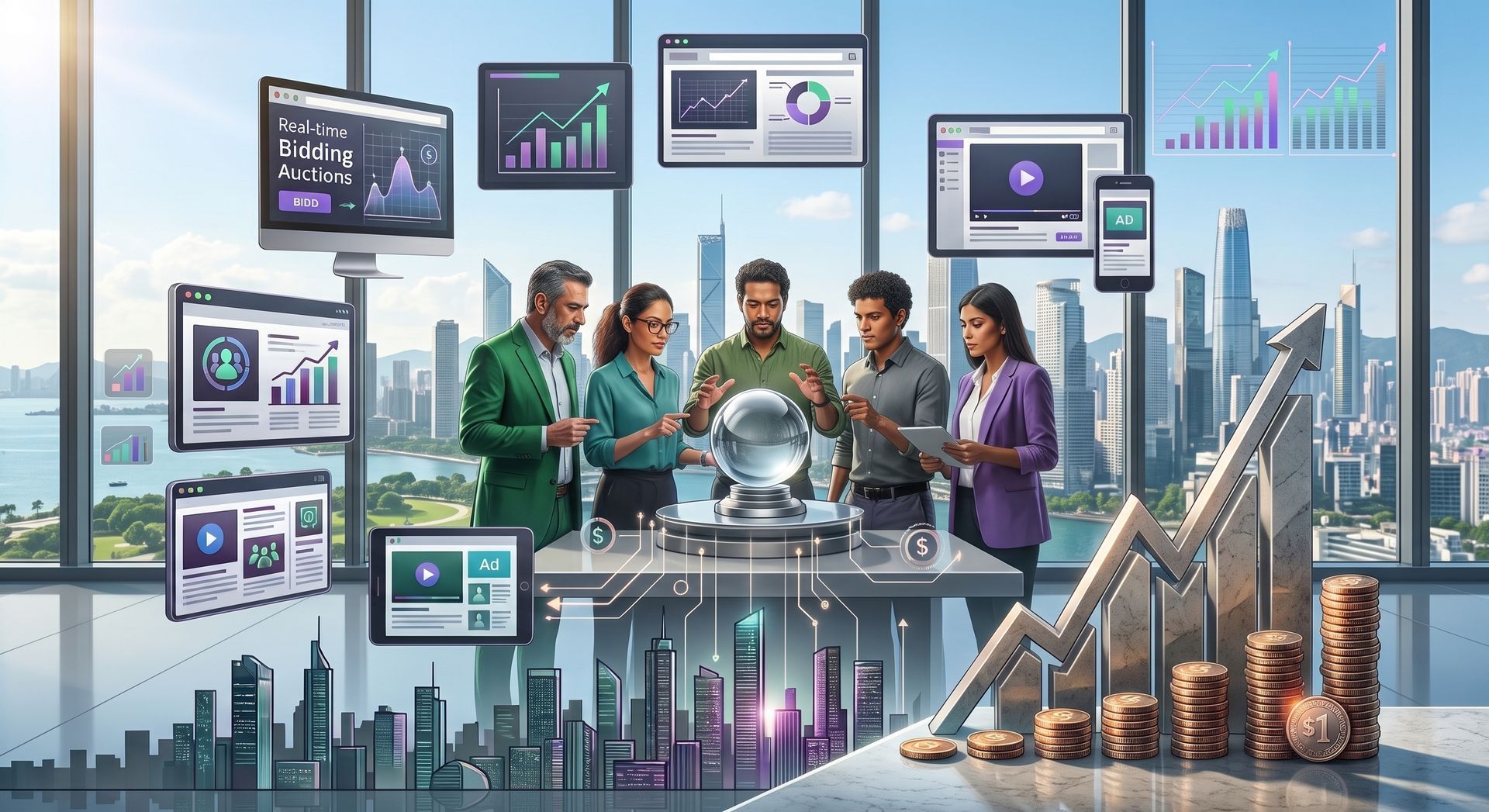 El futuro de la compra programática: ¿Cómo la IA predictiva y el algoritmo personalizado transforman