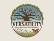 Logo: Teal bar with text 