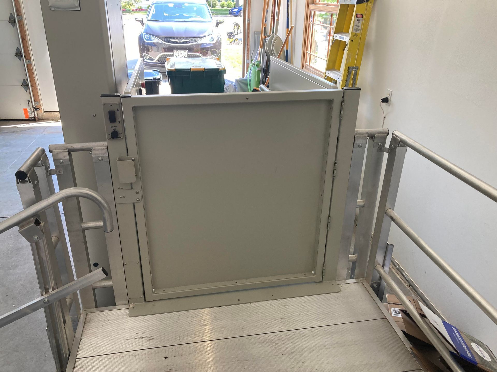 Vertical Platform Lift Installation, VPL, Home Elevator
