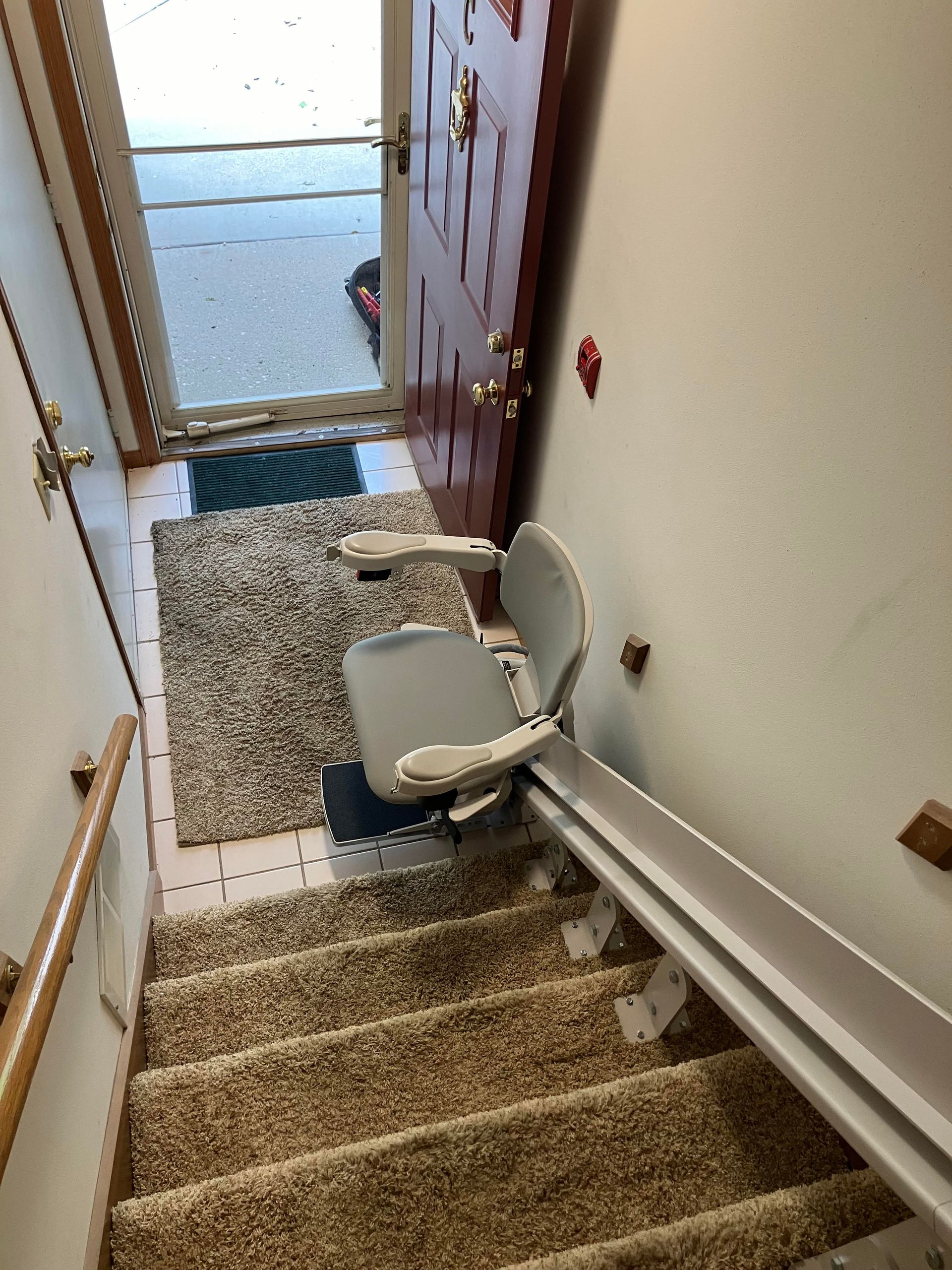 Finished Stairlift Installation | Mobility Products