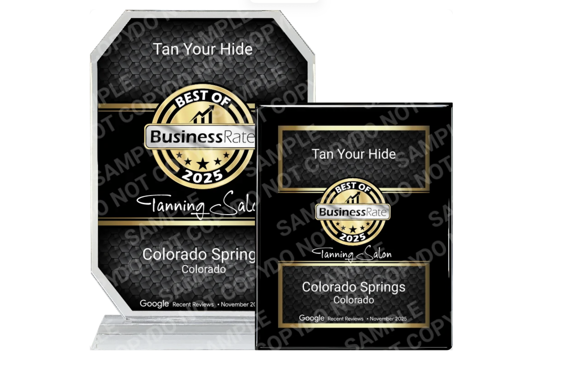 Trophies for 