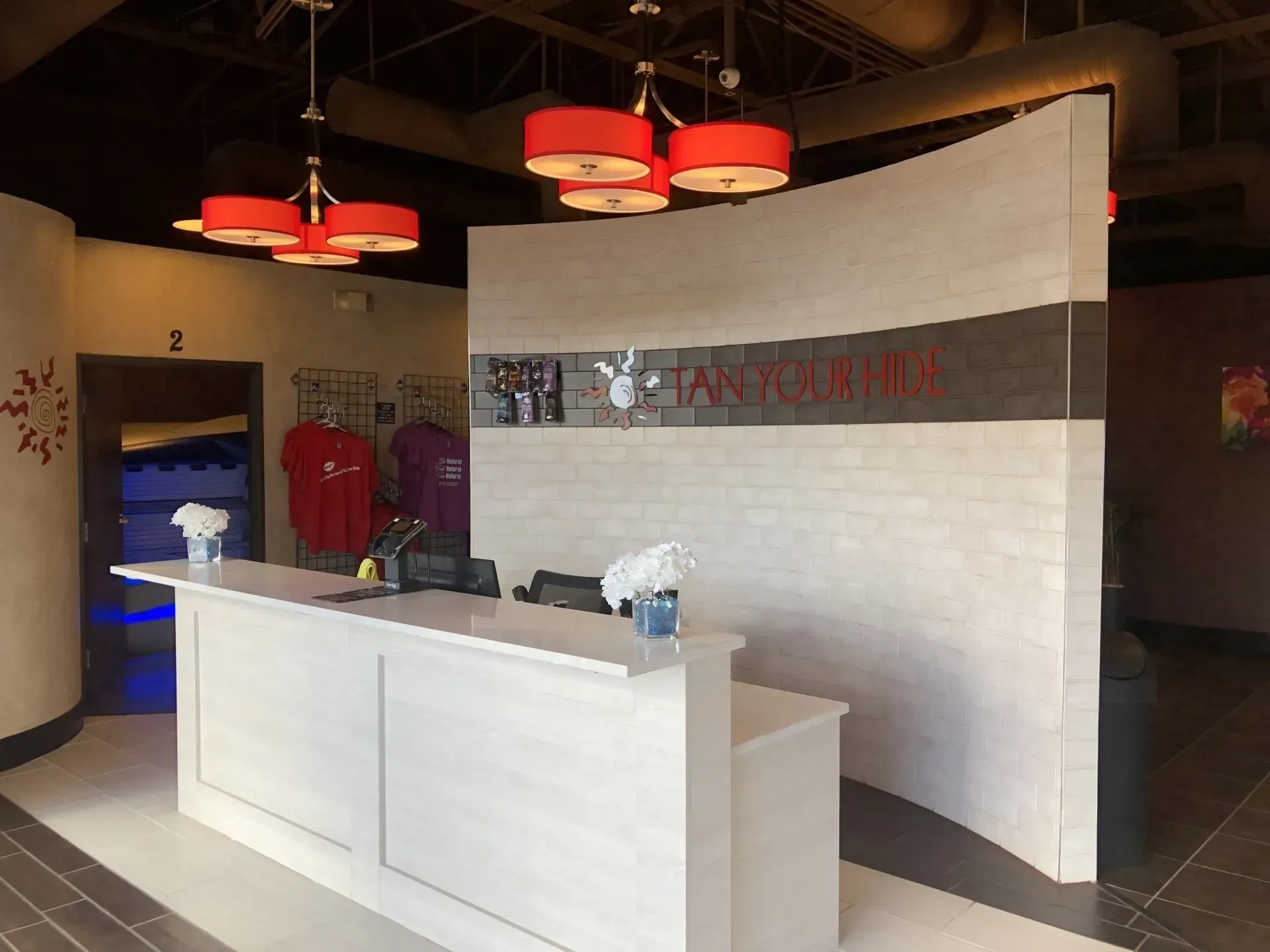 Reception area of 