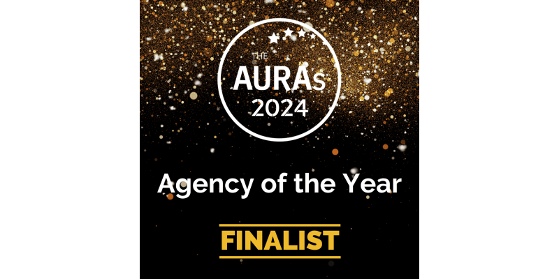 Auras 2024 agency of the year finalist logo